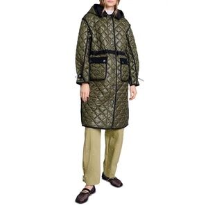 Geoda Long Hooded Puffer Jacket